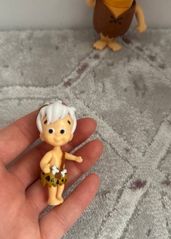 Bej Renkli Flintstones Figürleri - Görsel 3