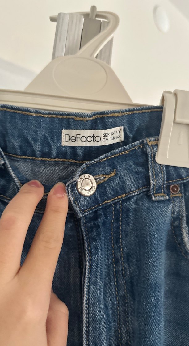 DeFacto mavi bol paça jean - Görsel 4