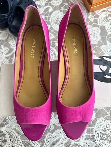 39 Beden pembe Renk Ninewest çok rahat ayakkabı