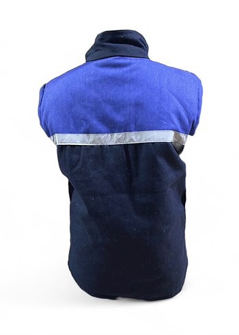 Kaynak vb delinmelerine dayanıklı Kapitoneli Gabardin Yelek - Görsel 4