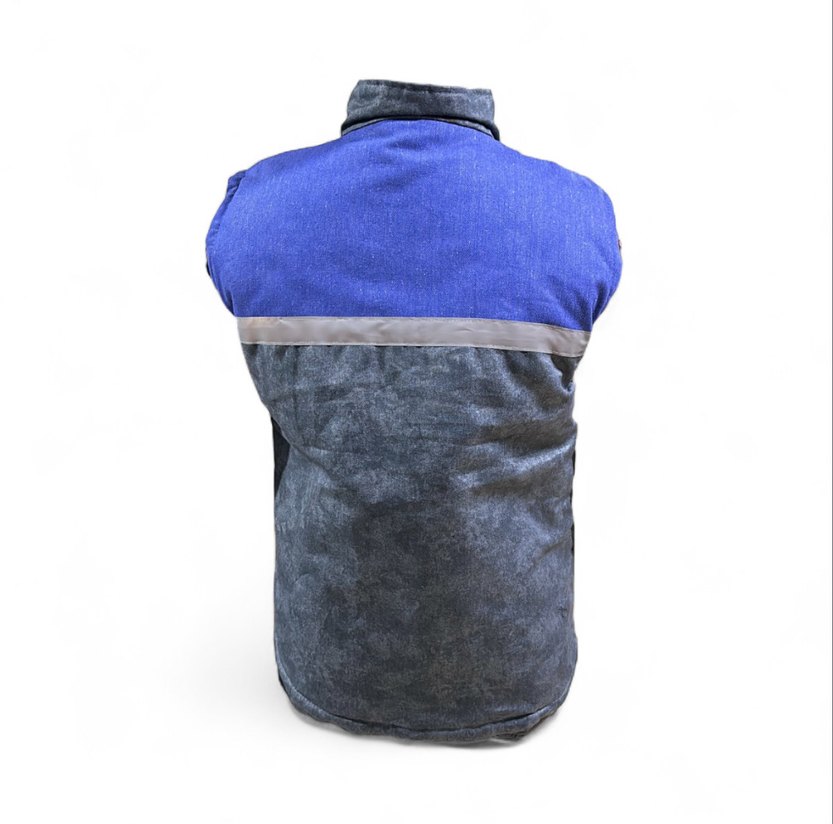 Kaynak vb delinmelerine dayanıklı Kapitoneli Gabardin Yelek - Görsel 3