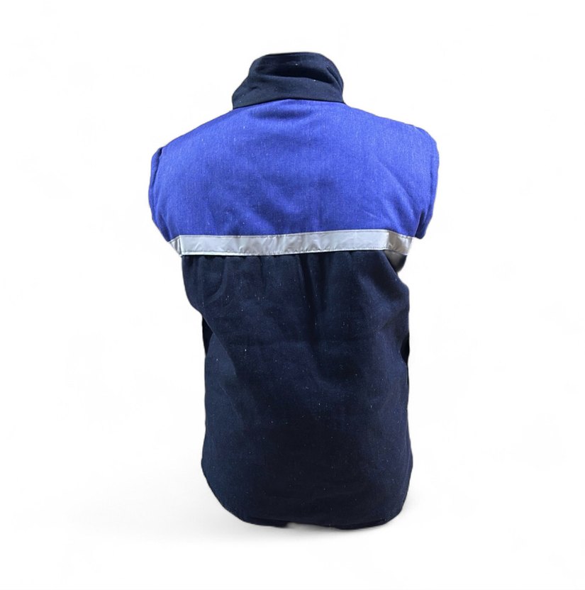 Kaynak vb delinmelerine dayanıklı Kapitoneli Gabardin Yelek - Görsel 4