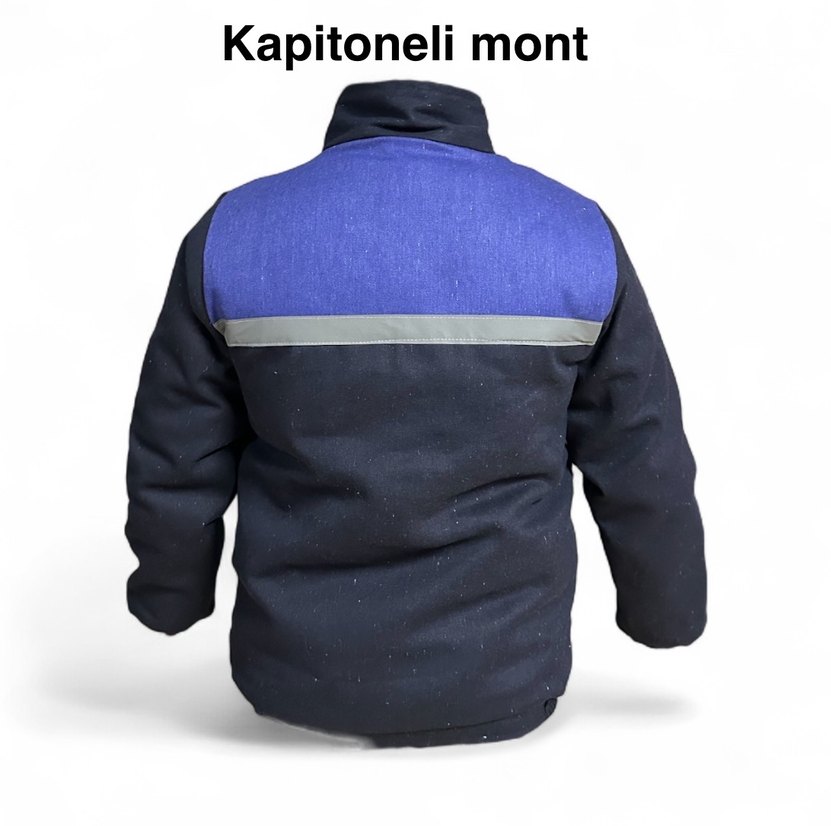 Kaynak delinmesine karşı dayanıklı içi kapitoneli mont - Görsel 2