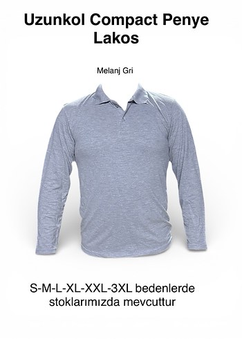 5 Renk Uzunkol Compact Penye Polo - Görsel 3