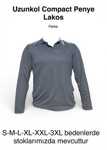 5 Renk Uzunkol Compact Penye Polo - Görsel 5