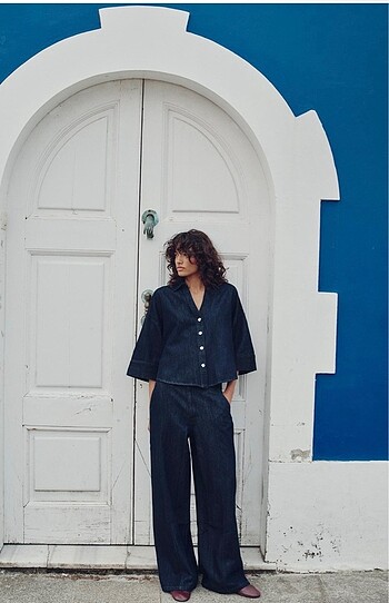 Zara denim gömlek