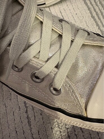 38 Beden çeşitli Renk Converse Chuck Taylor All Star Kadın Gri Sneaker