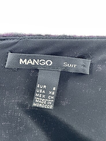 s Beden mor Renk Mango Kısa Elbise %70 İndirimli.