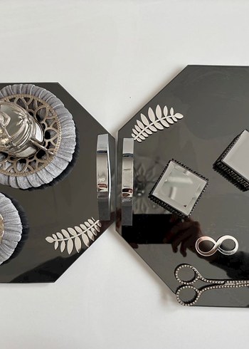 Nişan tepsisi ve kahve seti - Görsel 3