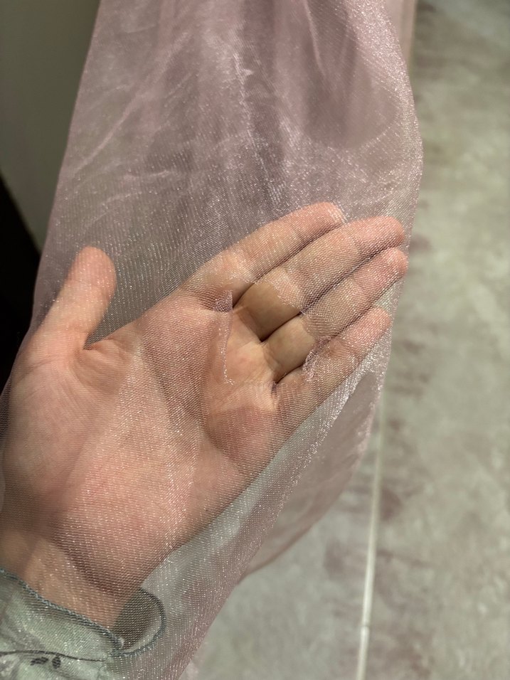 Pembe Drapeli Uzun Abiye Elbise - Görsel 3