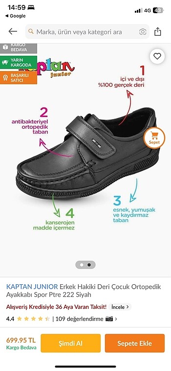 Siyah Kundura Ayakkabı - Görsel 7