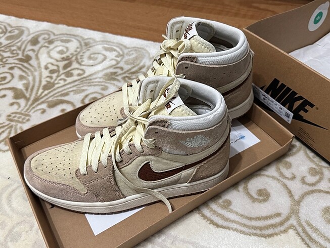 42 Beden camel Renk Nike air jordan 1 zoom cmft2
