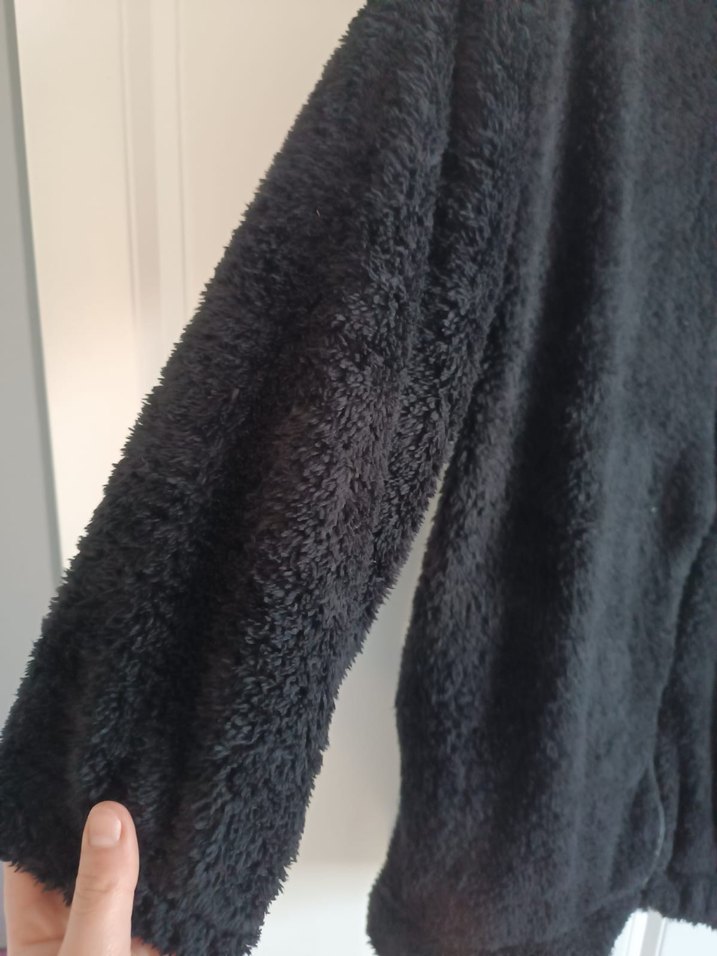 Siyah Peluş Kaban - Görsel 3