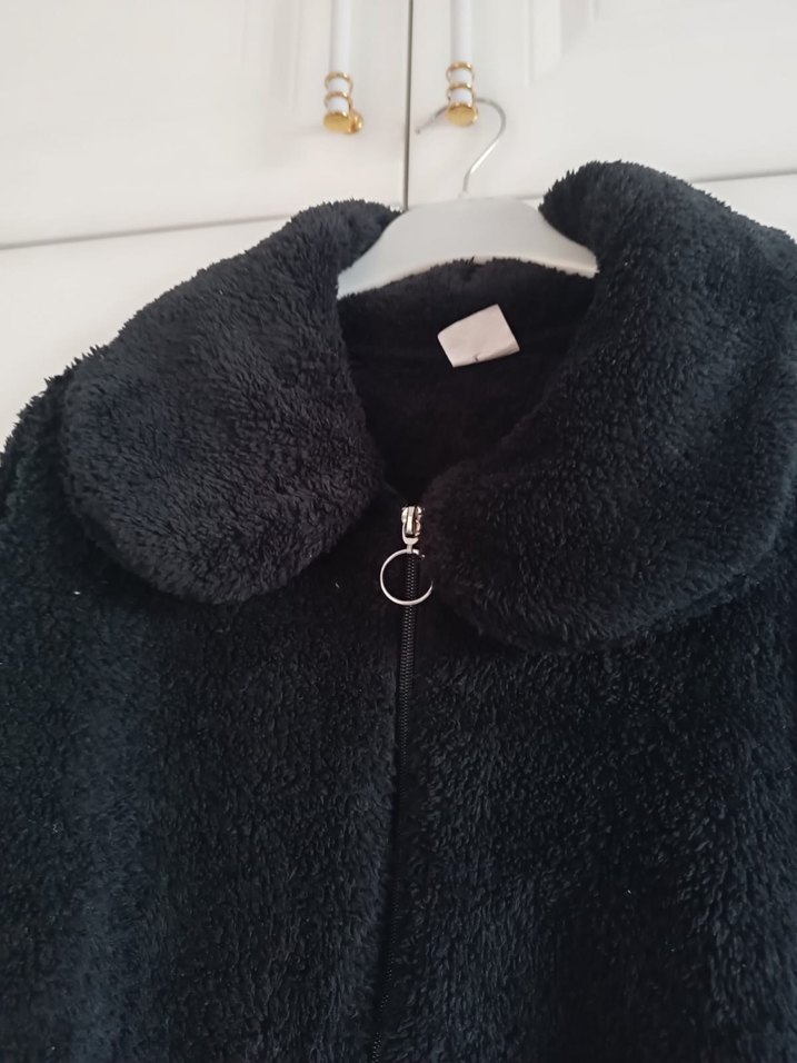 Siyah Peluş Kaban - Görsel 2