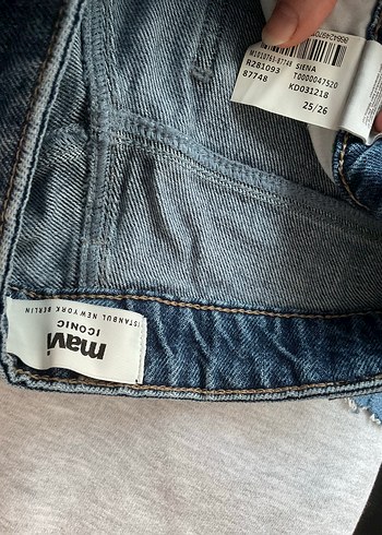 26 Beden lacivert Renk Mavi Marka Geniş Paça Jean