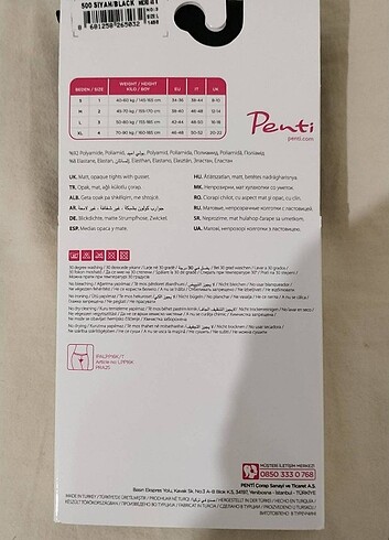 Standart Beden Beden KÜLOTLU ÇORAP MİCRO 40