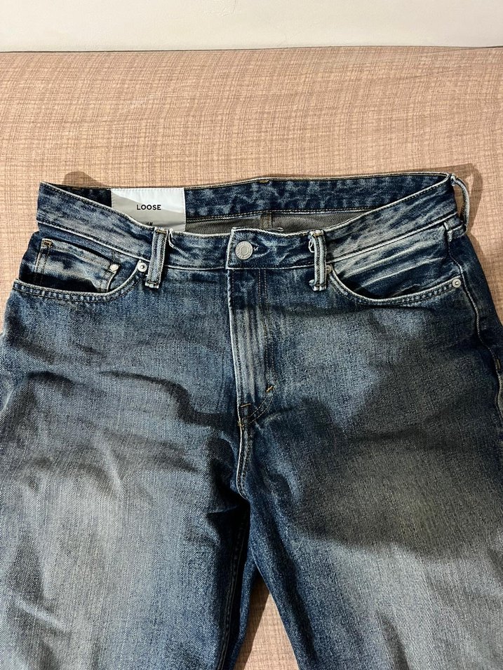 Hm Erkek baggy pantolon 34/32 beden m-l gibi - Görsel 3