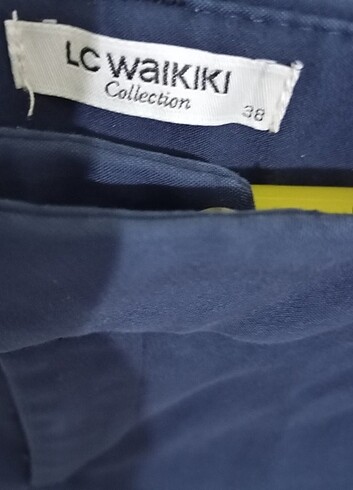 m Beden lacivert Renk Kumaş pantolon