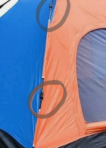 Otomatik açılır kamp çadırı katlanır eklemli parçası - Görsel 3