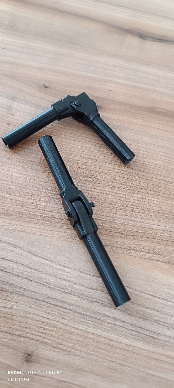 Otomatik açılır kamp çadırı katlanır eklemli parçası - Görsel 2