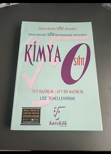 Karekök Yayınları Kimya Sıfır 