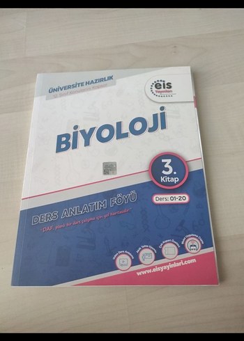 Biyoloji Ders Anlatım Föyü 3. Kitap