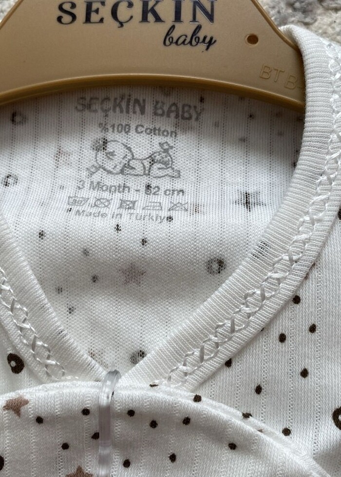 0-3 aylık çıt çıtlı zıbın seti ????? - Görsel 2