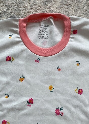 5 yaş pamuklu pijama takımı - Görsel 3