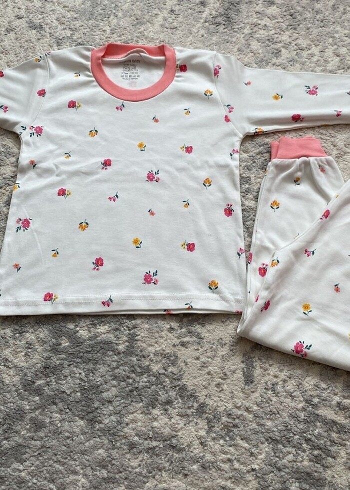 5 yaş pamuklu pijama takımı - Görsel 2