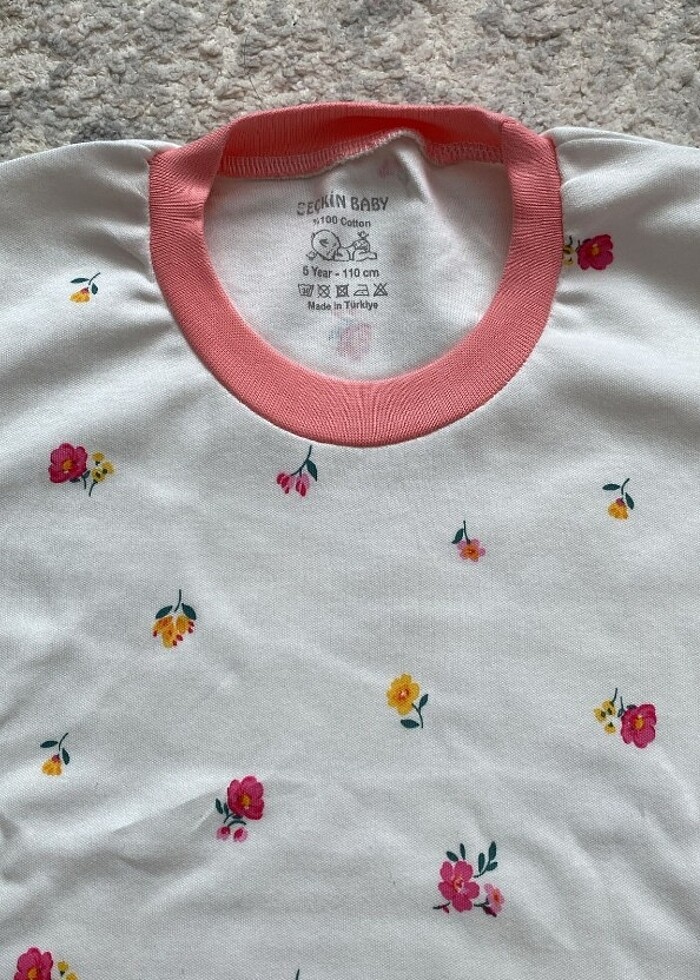 5 yaş pamuklu pijama takımı - Görsel 3