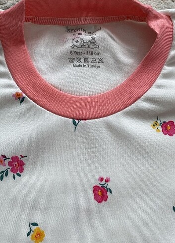 6 yaş pamuklu pijama takımı ???? - Görsel 3
