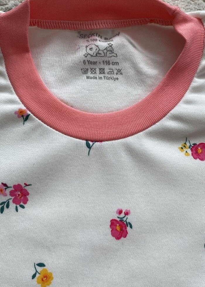 6 yaş pamuklu pijama takımı ???? - Görsel 3