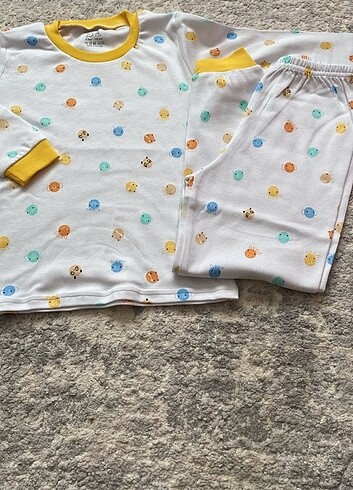6 yaş pamuklu pijama takımı ???? - Görsel 3