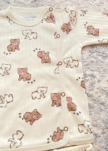 0-3 aylık 0 pamuklu takım  - Görsel 7