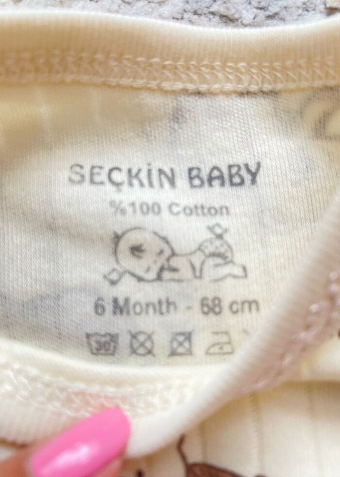0-3 aylık 0 pamuklu takım  - Görsel 5