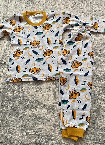 3 yaş pamuklu pijama takımı ???? - Görsel 2