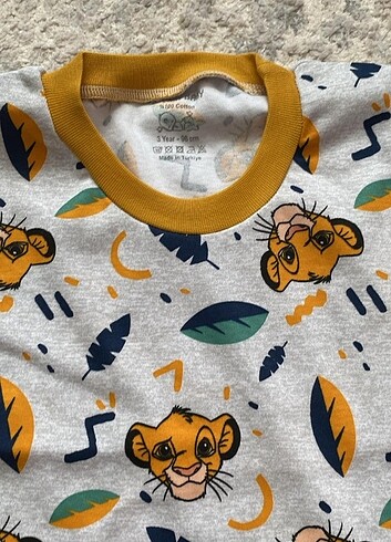 3 yaş pamuklu pijama takımı ???? - Görsel 4