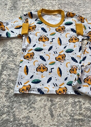 4 yaş pamuklu pijama takımı ???? - Görsel 3