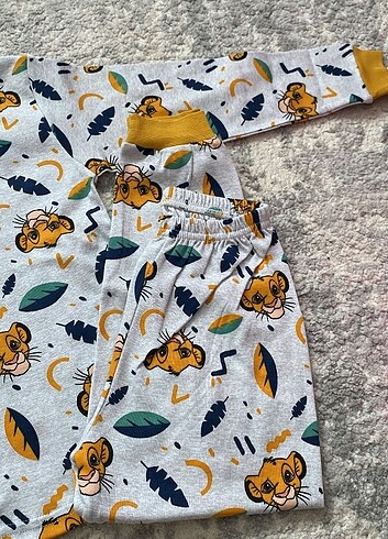 5 yaş pamuklu pijama takımı ???? - Görsel 2