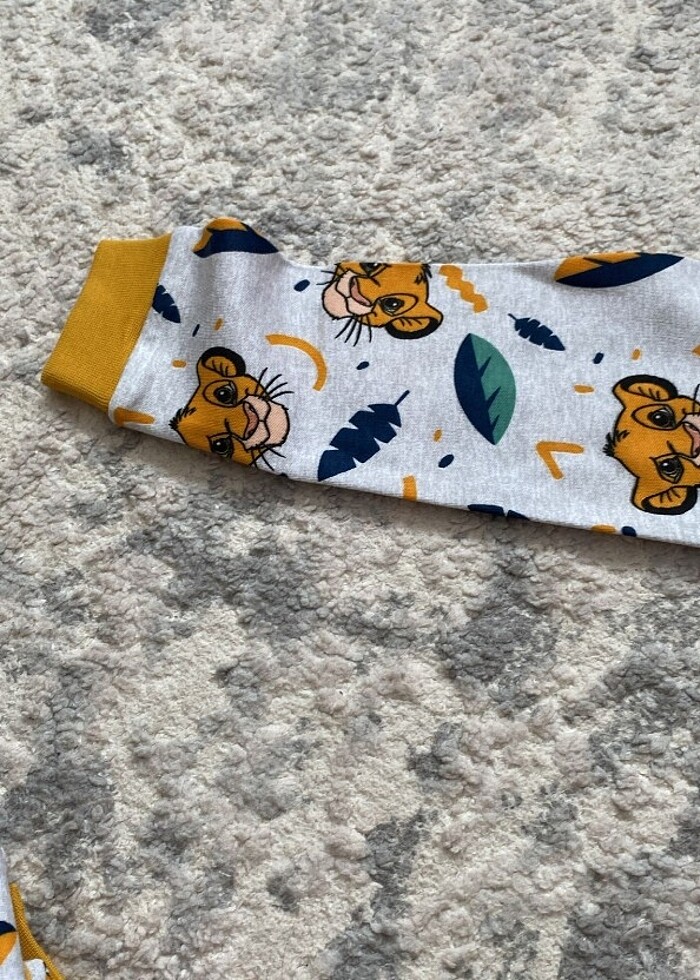 5 yaş pamuklu pijama takımı ???? - Görsel 3