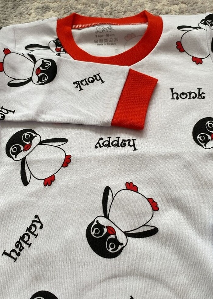 3 yaş pamuklu pijama takımı ???? - Görsel 3