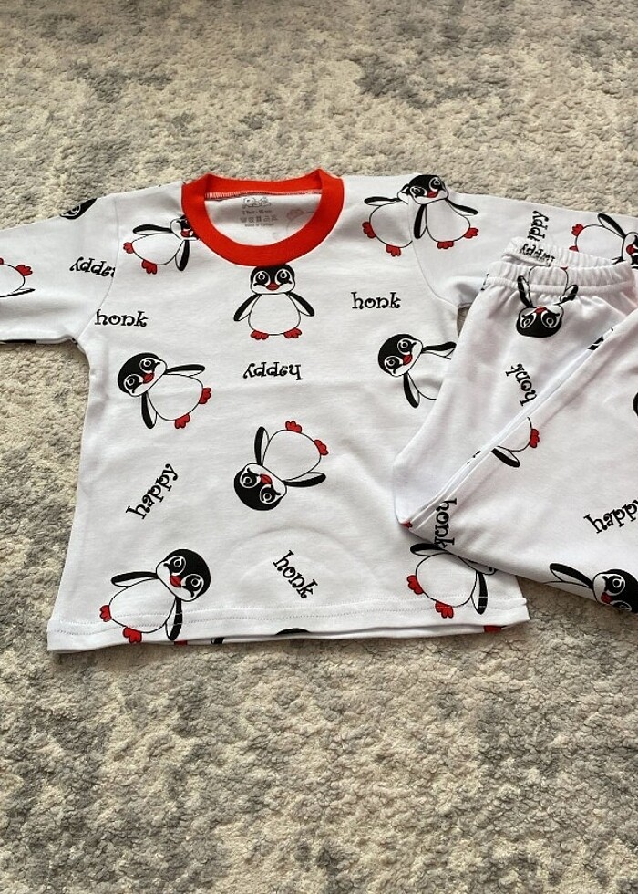 3 yaş pamuklu pijama takımı ???? - Görsel 4