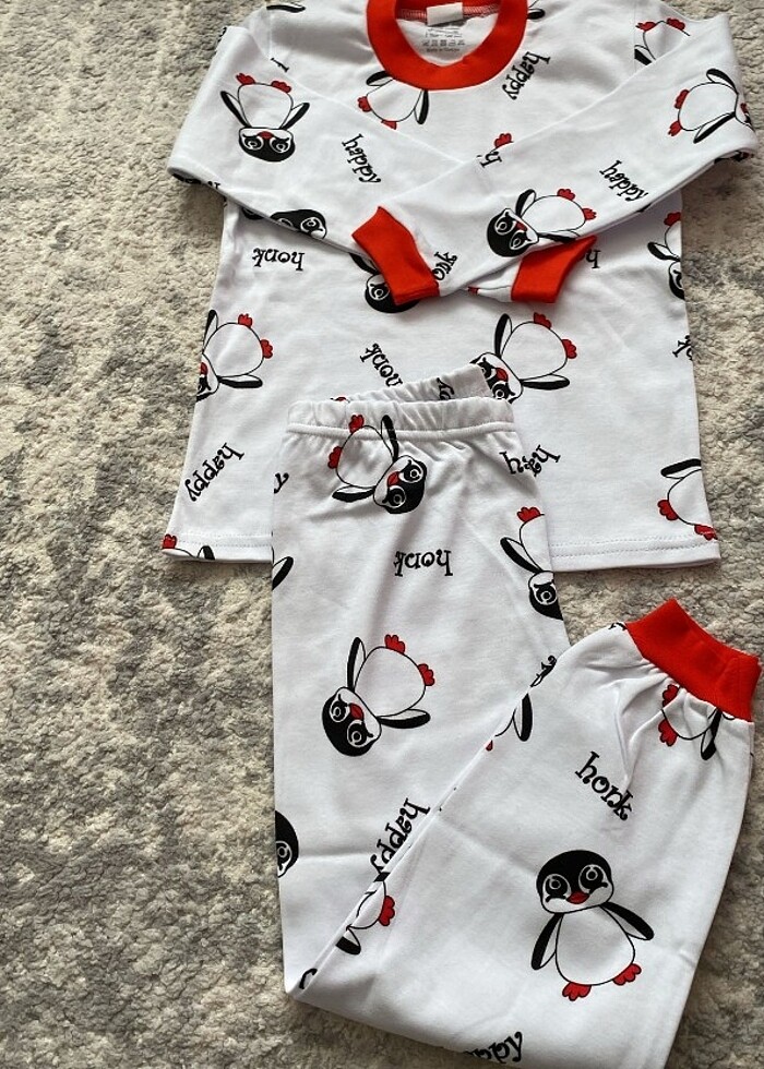 6 yaş pamuklu pijama takımı ????? - Görsel 3