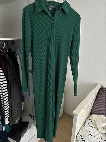 Primark yeşil elbise