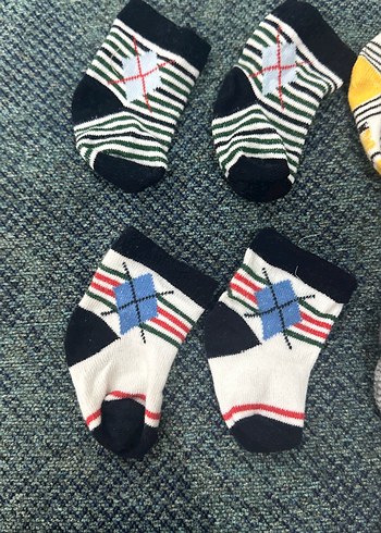 Nakışlı Erkek Çocuk Çorapları Seti - Görsel 2