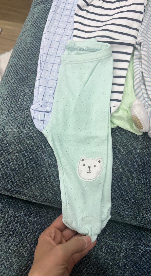 Yenidoğan Bebek Pamuk Pantolon - Görsel 3