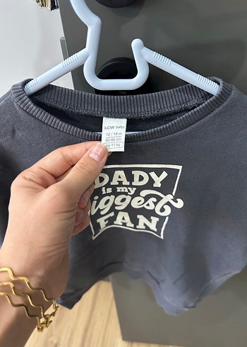 Gri Erkek Çocuk Sweatshirt Uzun Kollu - Görsel 3