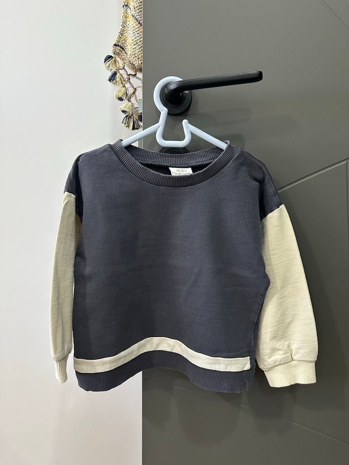 Gri Erkek Çocuk Sweatshirt Uzun Kollu - Görsel 5