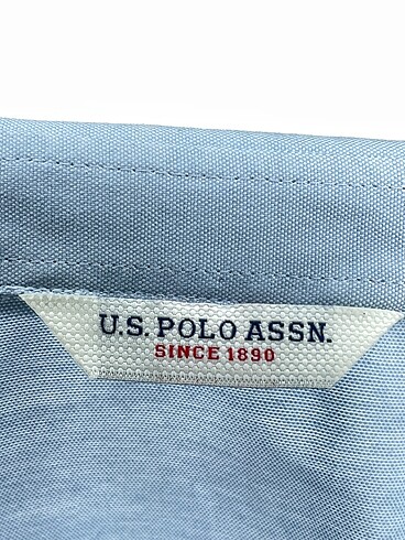 34 Beden mavi Renk U.S Polo Assn. Gömlek %70 İndirimli.
