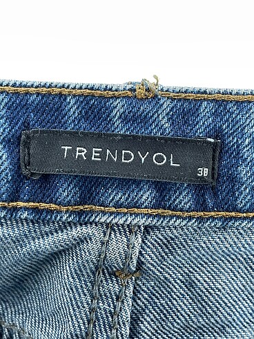 38 Beden mavi Renk Trendyol & Milla Jean / Kot %70 İndirimli.